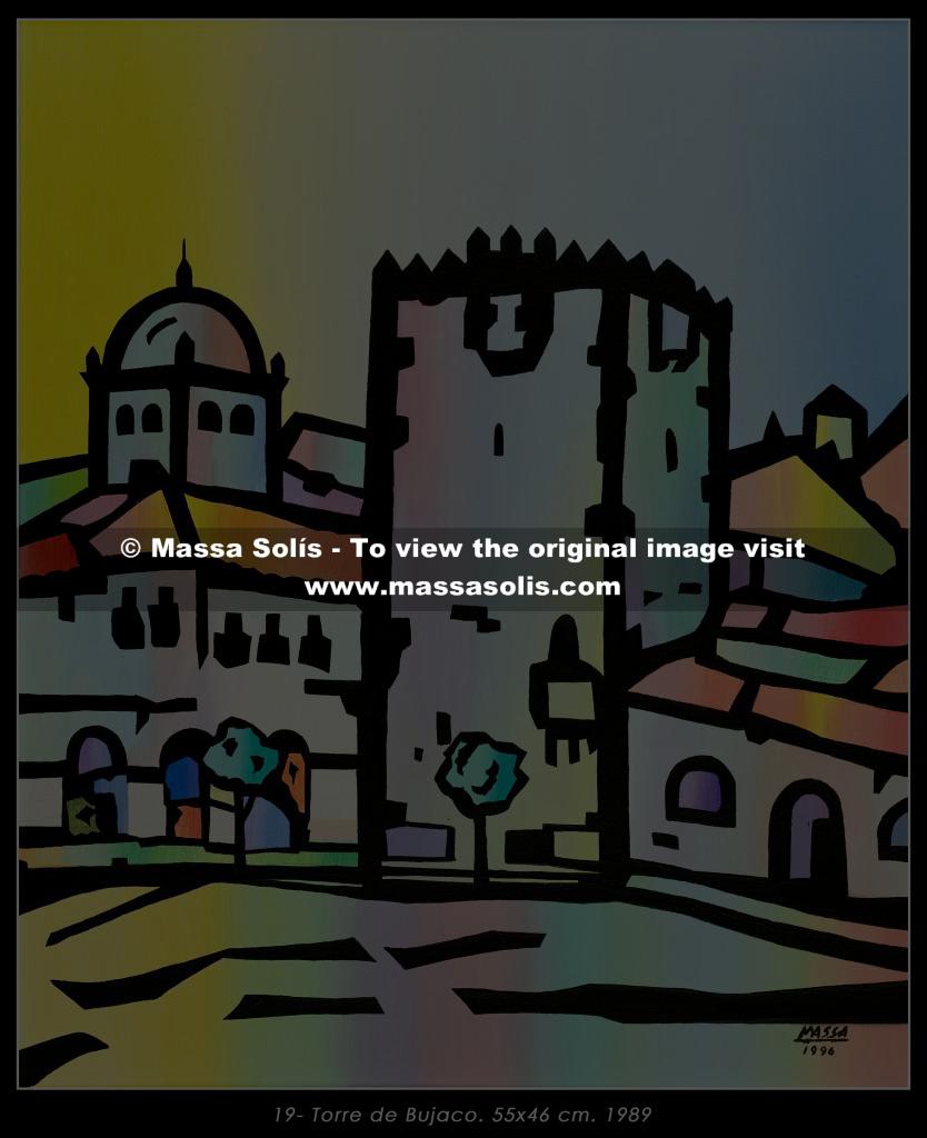 Tower of Bujaco (Cáceres) Official website of the painter Massa Solís